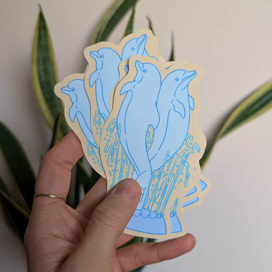 Barbican Stickers_ Dolphins