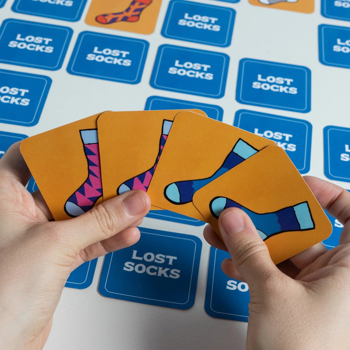 Lost Socks Memory Game