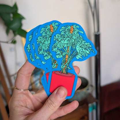 Monstera Stickers, The Standard Hotel