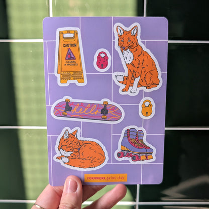Sticker Sheet: Trellick Tower